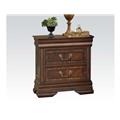 Acme Furniture 19453 Hennessy Brown Cherry Night Stand Acme Furniture 19453 Hennessy Brown Cherry Night Stand