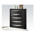 Acme Furniture 04166 Ireland 5 Drawer Chest in Black Acme Furniture 04166 Ireland 5 Drawer Chest in Black