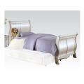 Acme Furniture 01005F Pearl White Contemporary Hardwood Full Sleigh Bed Acme Furniture 01005F Pearl White Contemporary Hardwood Full Sleigh Bed