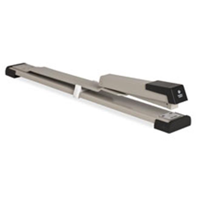 Stapler  Long Reach  20 Sht Cap  Gray-Black