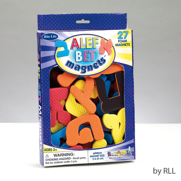 Picture of Alef Bet Foam Magnets -pack of 6