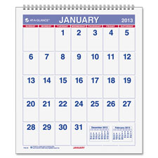 Picture of At-A-Glance AAGPM528 Mini Monthly Wall Calendar- 1PPM- Jan-Dec- 6.5 in. x 7.5 in.