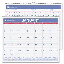 Picture of At-A-Glance AAGPM828 Monthly Wall Calendar&#44; 1MPP&#44; 12-Month&#44; Jan-Dec&#44; 15 in. x 12 in.