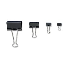 Picture of Acco ACC72050 Binder Clips- Medium- 1.25 in. W- .63 in. Capacity- Black-Silver
