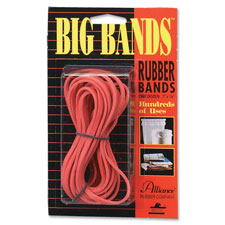 Picture of Alliance Rubber Company ALL00700 Big Rubber Bands&#44; 117B&#44;7 in. x .13 in.&#44; 12-PK&#44; Red