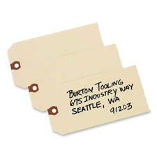 Picture of Avery AVE12306 Shipping Tags&#44;No 6&#44; Plain&#44; 5.25 in. x 2.63 in.&#44; 1000-BX&#44; Manila