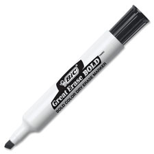 Picture of Bic BICDEC11GN Dry-Erase Bold Marker&#44; Chisel Point&#44; Nontoxic&#44; Green