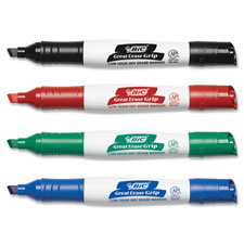 Picture of Bic BICGDEM11GN Whiteboard Markers- Chisel Point- Green
