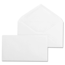 Picture of Business Source BSN04469 Business Envelopes- Regular- No 9- 24lb.- 500-BX- WE Wove