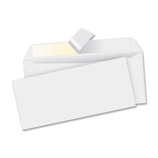 Picture of Business Source BSN04646 Peel-Seal Envelopes-Plain-No. 10- 4.13 in. x 9.5 in.-500-BX- WE