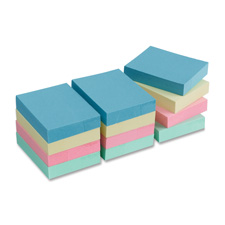 DDI 941213 Adhesive Notes - Assorted Colors - 100 Sheets/Pad Case of 14