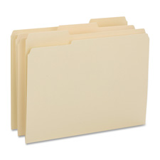 Picture of Business Source BSN16515 File Folder&#44; Letter&#44; .75 in. Exp.&#44; 14PT&#44; .33 in.&#44; 50-BX&#44; Manila
