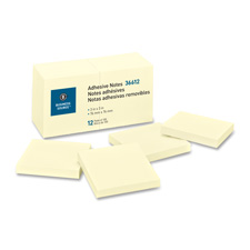 DDI 941225 Adhesive Notes 100 Sheets 3" x 3" 24/PK Yellow Case of 4