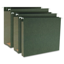 Picture of Business Source BSN43850 Hanging File Folders&#44; Ltr&#44; .2 in. Tab&#44; 1 in. Exp&#44; 25-BX&#44; SDGN