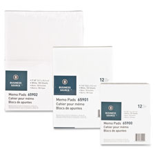 Memo Pads - White - 4 in. x 6 in.
