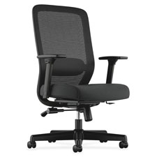Picture of Basyx BSXVL721LH10 Executive Chair&#44; 25.5 in. x 26.75 in. x 42.5 in.&#44; Black