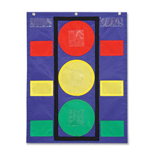 Picture of Carson-Dellosa Publishing CDP158024 Stoplight Pocket Chart&#44; 14.5 in. x 11.5 in. x .5 ft.&#44; Multi