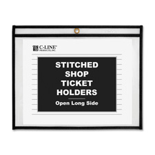 Picture of C-Line CLI49912 Shop Ticket Holders- Stitched- Horz-9 in. x 12 in.- 25-BX- CL