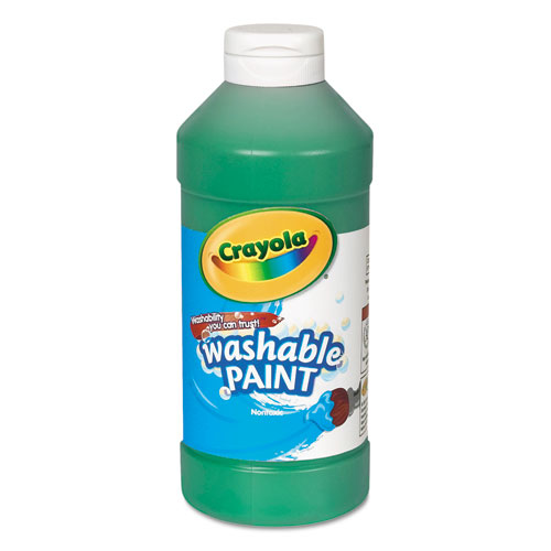 Picture of Crayola CYO542016044 Crayola Washable Paint&#44; Squeeze Bottle&#44; 16 Oz&#44; Green