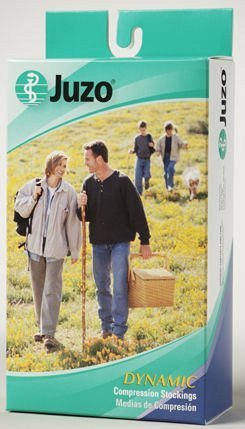 Picture of Juzo 13998 20-30 mmHg&#44 Soft&#44 Knee&#44 FF&#44 Silicone&#44 Chocolate - Size I