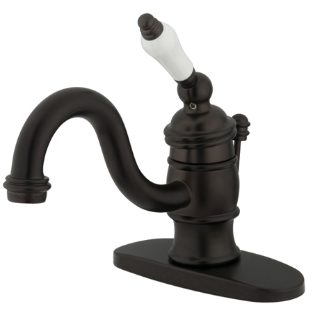KB3405PL Single Handle 4 in. Centerset Lavatory Faucet with Retail Pop-up & Optional Deck Plate