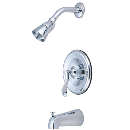 Single Handle Tub & Shower Faucet - Polished Chrome