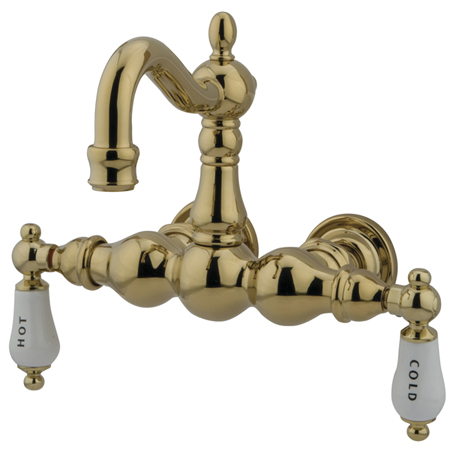 Picture of Kingston Brass CC1003T2 Wall Mount Clawfoot Tub Filler