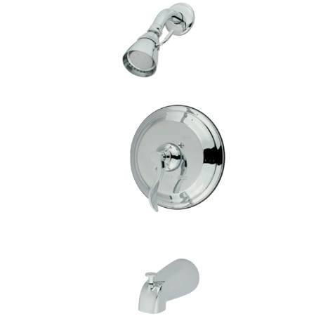 Single Handle Tub & Shower Faucet - Polished Chrome