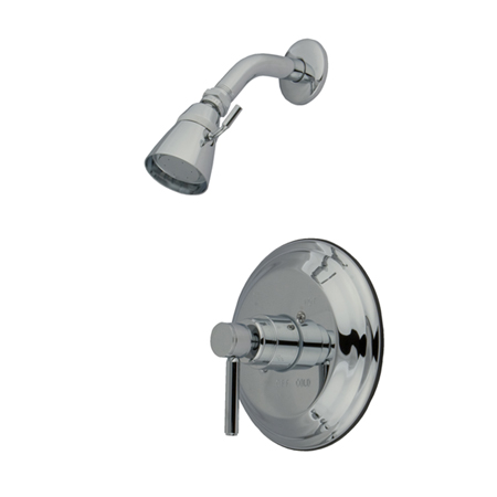 Shower Faucet, 2, Wall Mount, Polished Chrome