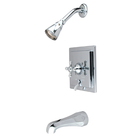 Single Handle Tub & Shower Faucet - Polished Chrome