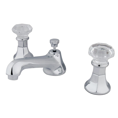 Two Handle 8 in. to 16 in. Widespread Lavatory Faucet with Brass Pop-up