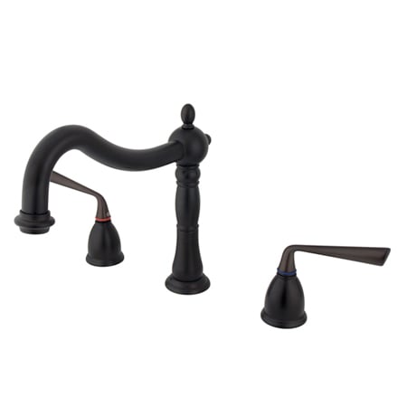 Two Handle Roman Tub Filler - Oil Rubbed Bronze