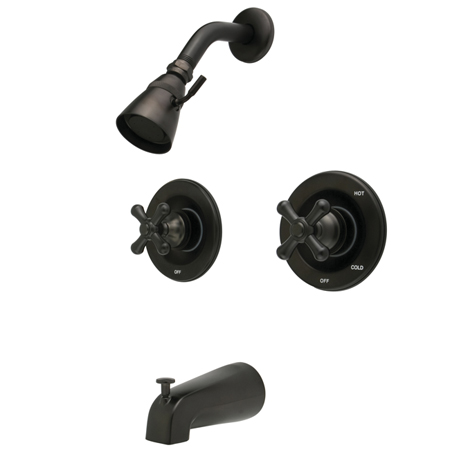 KB665AX Two Handle Tub & Shower Faucet