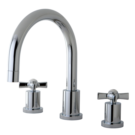 Millennium Roman Tub Filler, Polished Chrome