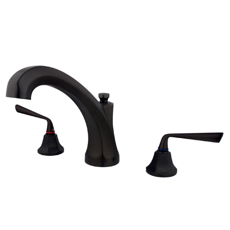 Two Handle Roman Tub Filler - Oil Rubbed Bronze
