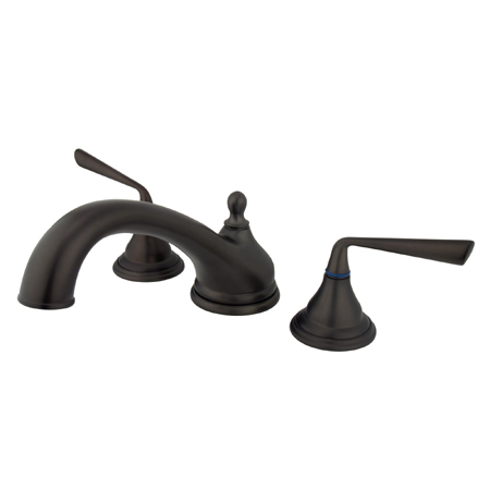 Two Handle Roman Tub Filler - Oil Rubbed Bronze