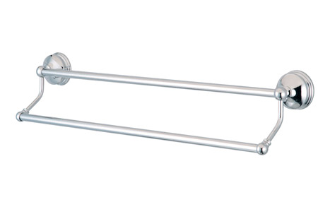 Vintage 18 in. Dual Towel Bar- Chrome