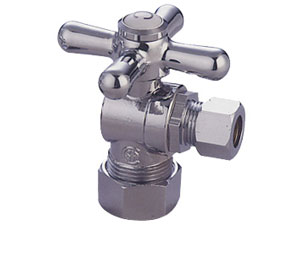 CC54301X Classic Angle Stop with .62 in. OD Compression x .5 in. or .44 in. Slip Joint