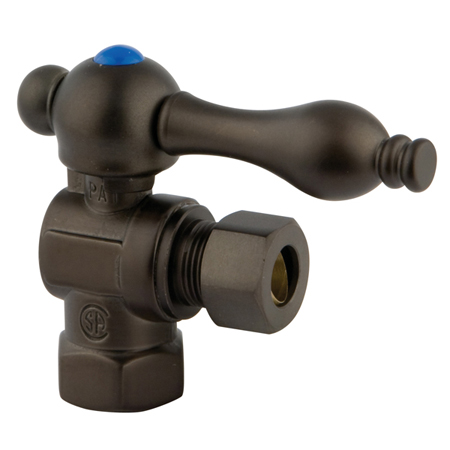 CC33105 Angle Stop with .37 in. IPS x .37 in. OD Compression