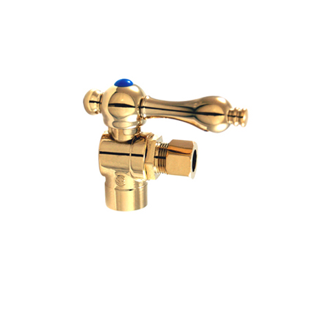 CC43202 Angle Stop with .5 in. Sweat x .37 in. OD Compression