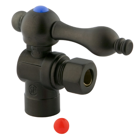 CC43205 Angle Stop with .5 in. Sweat x .37 in. OD Compression