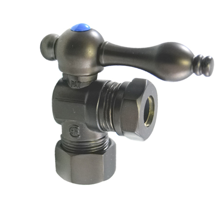 CC54305 Classic Angle Stop with .62 in. OD Compression x .5 in. or .44 in. Slip Joint
