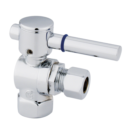 CC33101DL Angle Stop with .37 in. IPS x .37 in. OD Compression