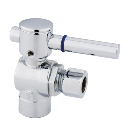 CC43201DL Angle Stop with .5 in. Sweat x .37 in. OD Compression