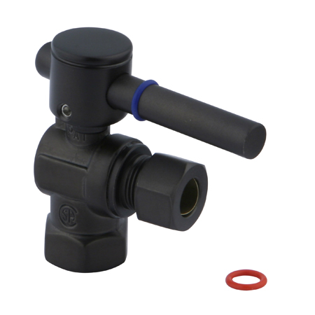 CC33105DL Angle Stop with .37 in. IPS x .37 in. OD Compression