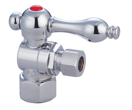 CC43101 Quarter Turn Valves (1/2" FIP X 3/8" O.D. Compression)