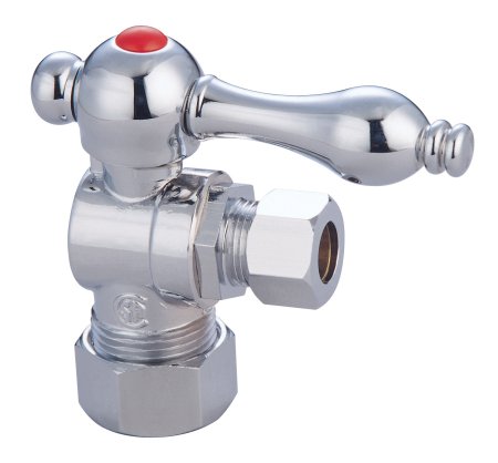 CC53301 Classic Angle Stop with .62 in. OD Compression x .37 in. OD Compression