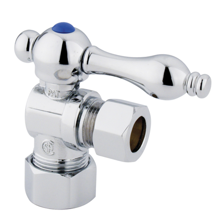CC54401 Angle Stop with .62 in. OD Compression x .5 in. OD Compression