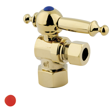 CC43102TL Angle Stop with .5 in. IPS x .37 in. OD Compression