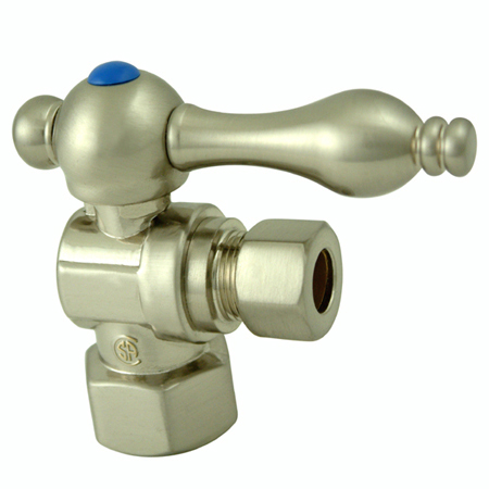 CC43108 Quarter Turn Valves (1/2" FIP X 3/8" O.D. Compression)
